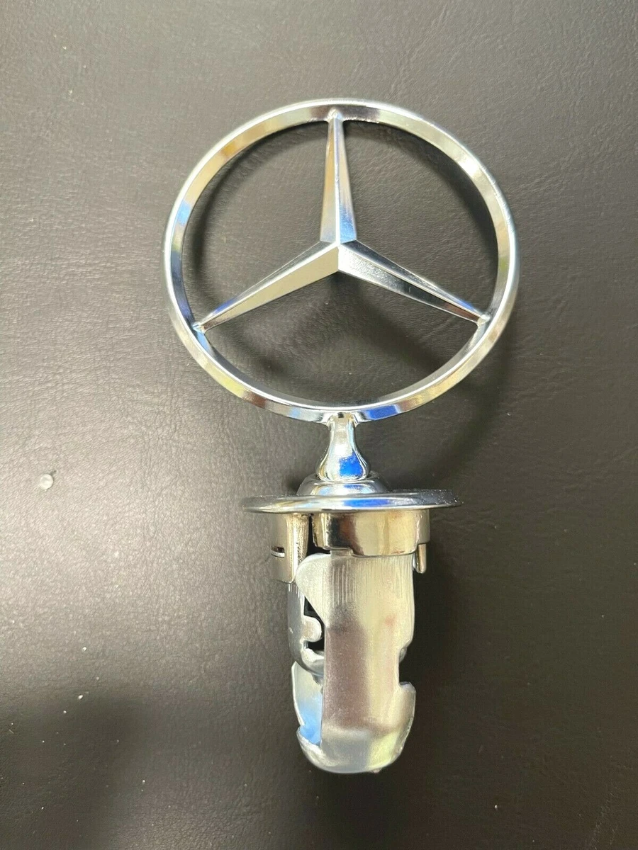 Bonnet Hood Badge Ornament Star Repair Kit Set for Mercedes W123 