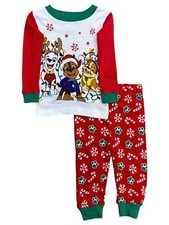 Infant  Toddler Boys Paw Patrol Chase Marshall Rubble Christmas Pajama Set 12m