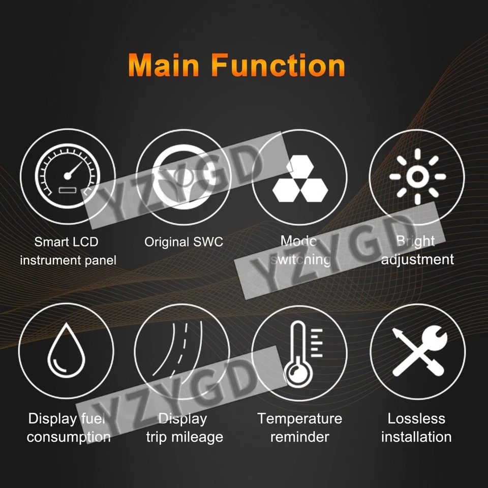 Cuadro de instrumentos digital LCD velocímetro para BMW Z4 E89 2009-2016 Foto 4 de 4