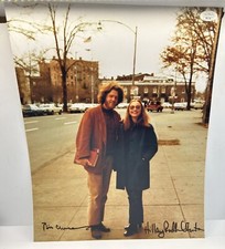  Bill Clinton & Hillary Rodham Dual Autographed Signed Photo 11x14 JSA LOA