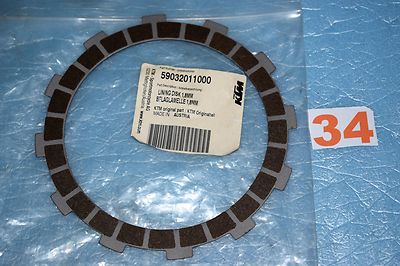 Disques D'embrayage Lisses TRW Lucas Pour KTM SX 525 Racing 2003 - Réf. MES 420-8 - Neuf