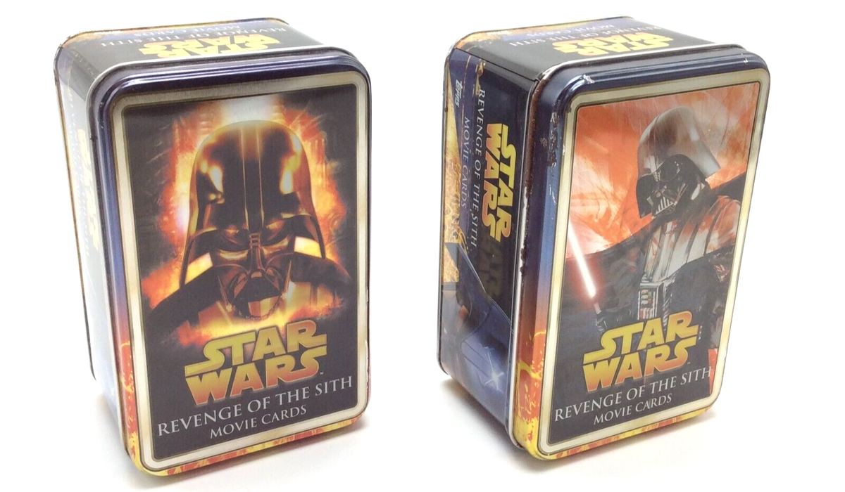 Topps Star Wars REVENGE OF THE SITH Card & 4 Tin Lot | eBay