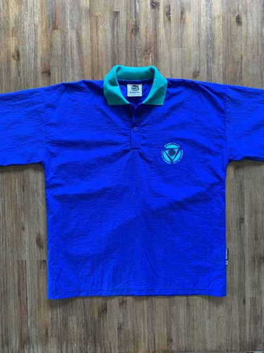 Vintage NZ Nylon Polo SPF 50+ Shirt 