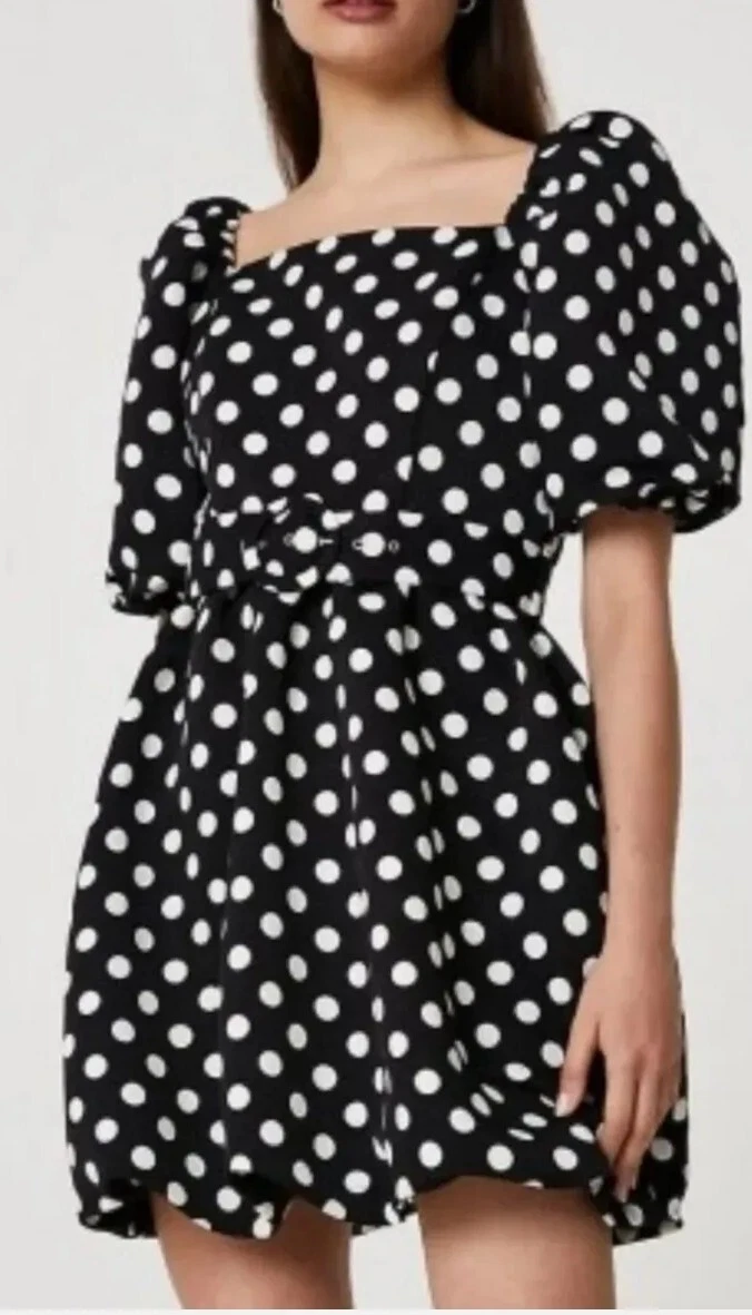 Polka dot skirt river island cheap