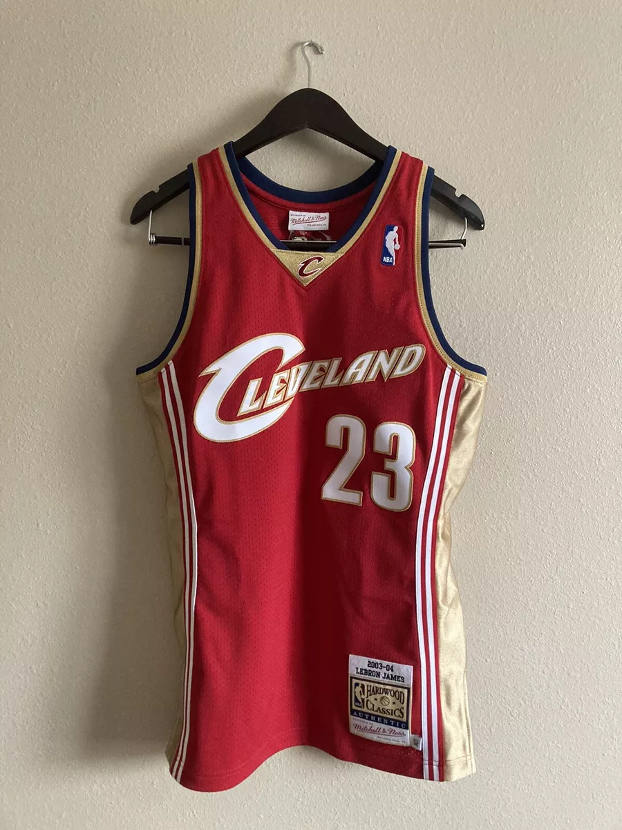 Lebron jersey best sale mitchell and ness