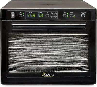 NIB Sedona  Classic Food Dehydrator with Stainless Steel Trays - Homestead