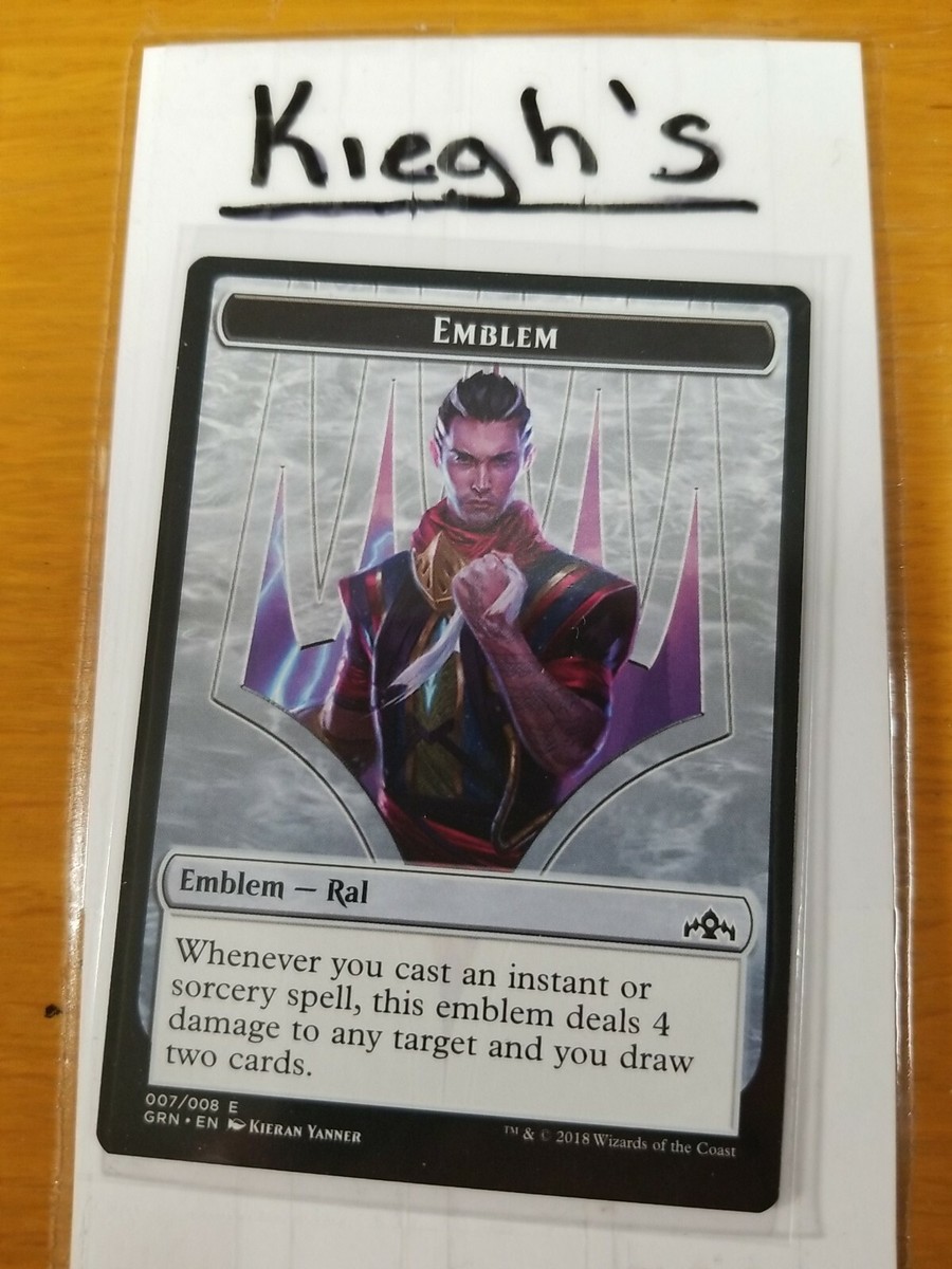 mtg emblem cards Amazon.com: Magic: The Gathering - Emblem - Serra The Benevolent main image 1