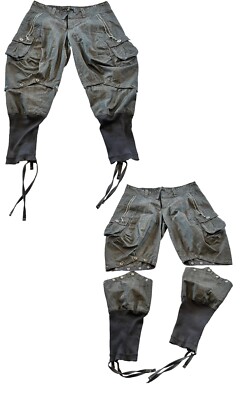 Pantalon Girbaud Femme - Coton Gris - Taille 36 - Style Fuselé - Occasion Très Bon état - Marithé & François Girbaud
