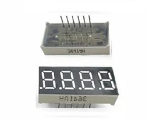 5PCS 0.36inch 7 Segment 4 Digit Common Cathode 0.36" RED LED digital display 