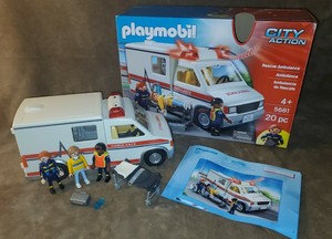 playmobil hospital ambulance