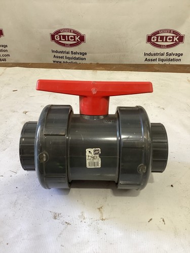 Spears 2332-030 3"" PVC True Union manuelles Kugelhahnventil 150PSI