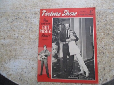 October 19th 1957, PICTURE SHOW, June Allyson, David Niven, Elsa Martinelli.