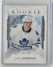 16-17 2016-17 Artifacts #175 Nikita Soshnikov Toronto Maple Leafs 659/999 Rookie