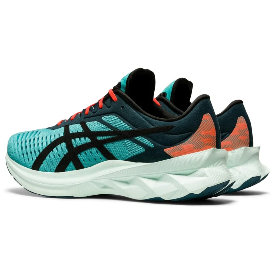 Zapatos para correr Asics Novablast SPS para hombre talla 9 Techno Cyan 1021A525 Foto 3 de 4