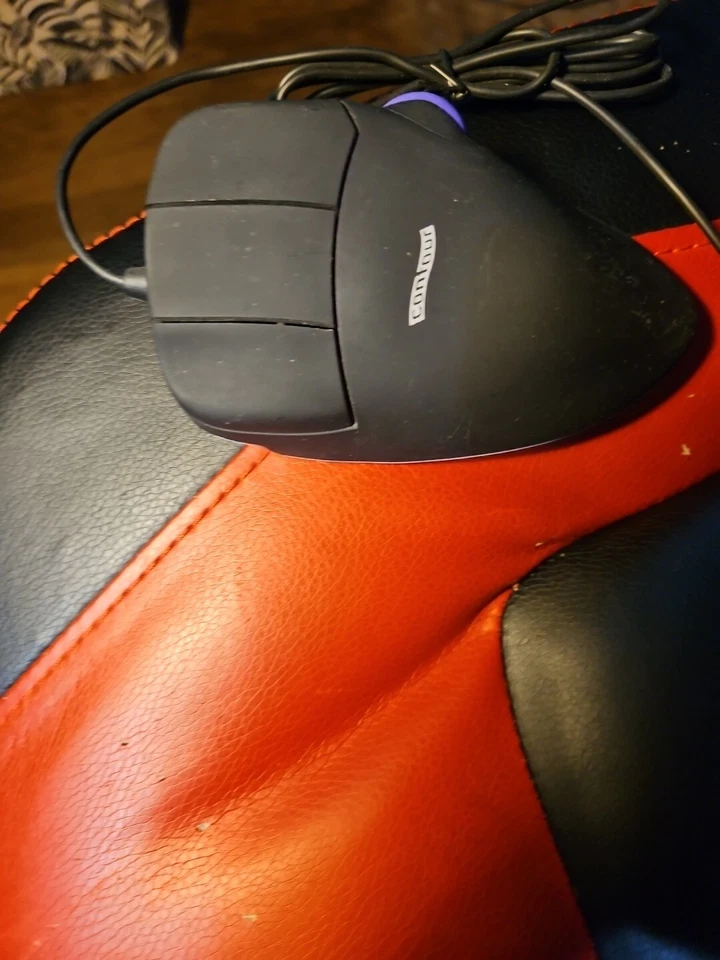 Contour Mouse Wireless Mouse Wired USB For Left Handed CMO-BLK-S-L ERGONOMIC - Image 3 of 4