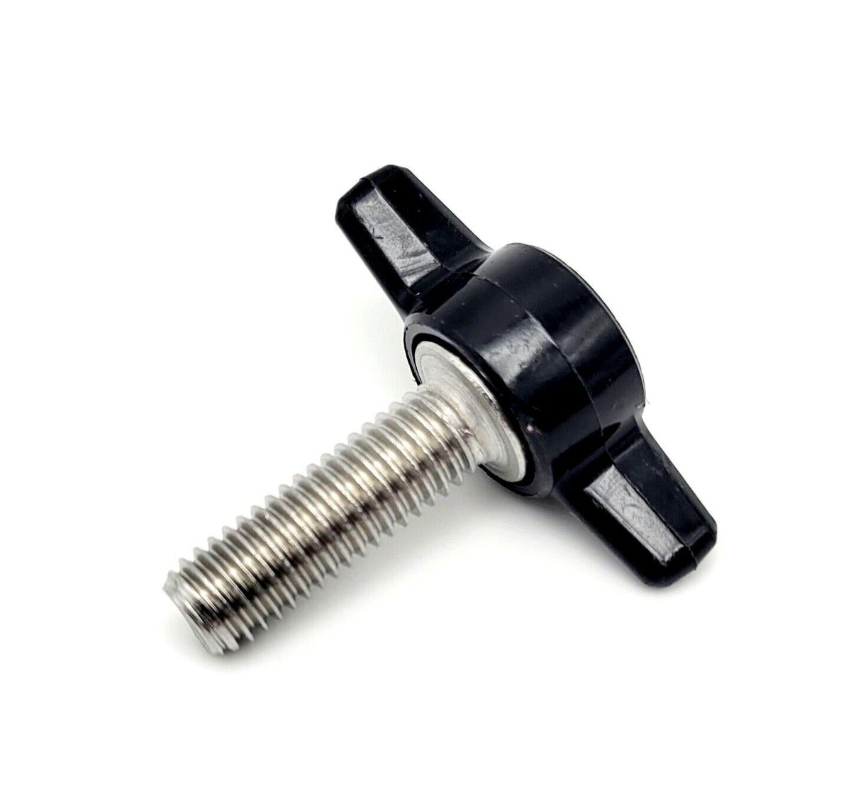 M8 x 1.25mm Thumb Screw T Bolts Black Tee Wing Knob 8mm Metric