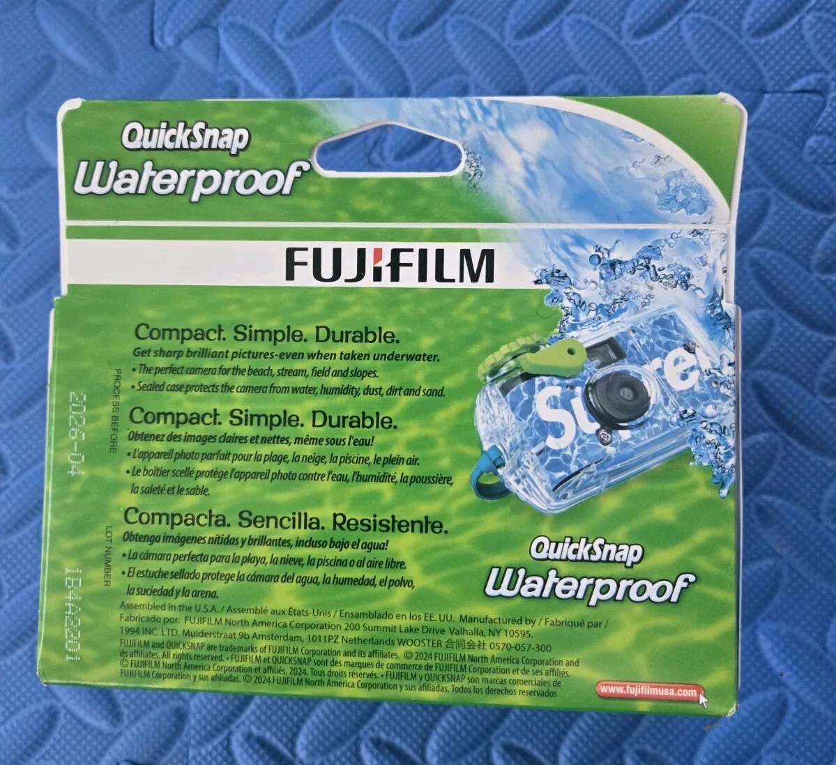 Supreme Branded Fujifilm QuickSnap WaterProof Disposable Camera