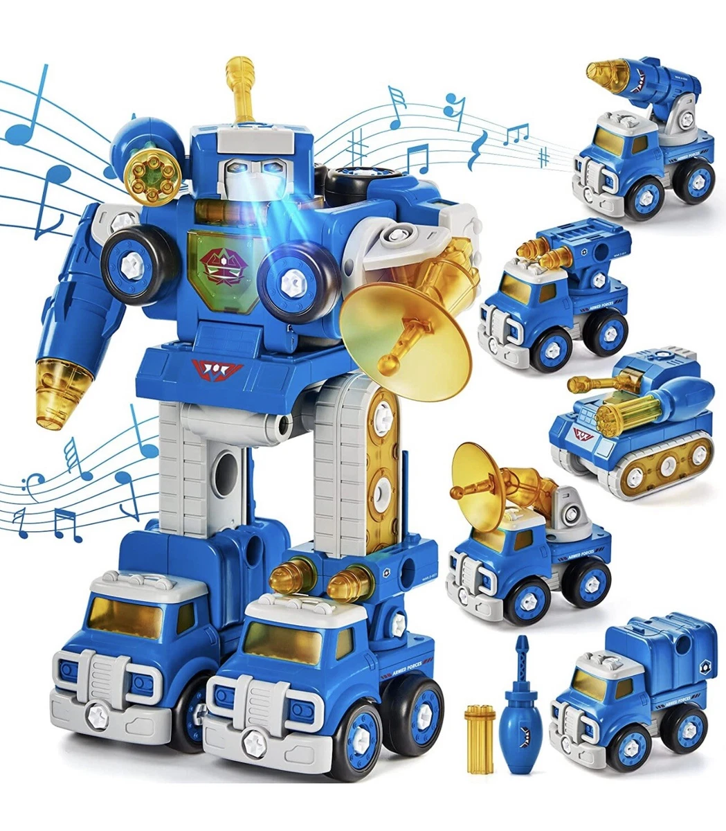 Take apart transform robot toys for boys girls – Hahaland