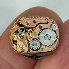 12.5mm Vintage Omega 482 Balance Ok Manual Wind Ladies Watch Movement PARTS
