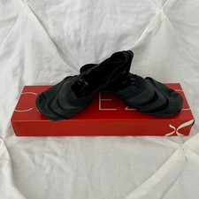 NIB Capezio FF01 Freeform Stretch Leather Split Sole Size 6 Medium Black