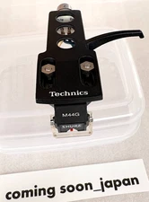 SHURE M44G MM Cartridge & Technics Headshell Tested and Working Excellent Used