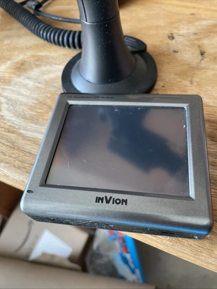 Vintage INVion GPS Navigation System: Works - Image 2 of 4