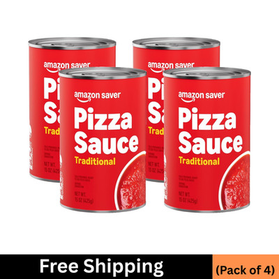Pizza Sauce, 15 Ounce (Pack of 4)