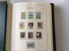 Timbre Poste Saint Marino 22 Timbres + 2 Feuillet Neuf Année Complete 1990