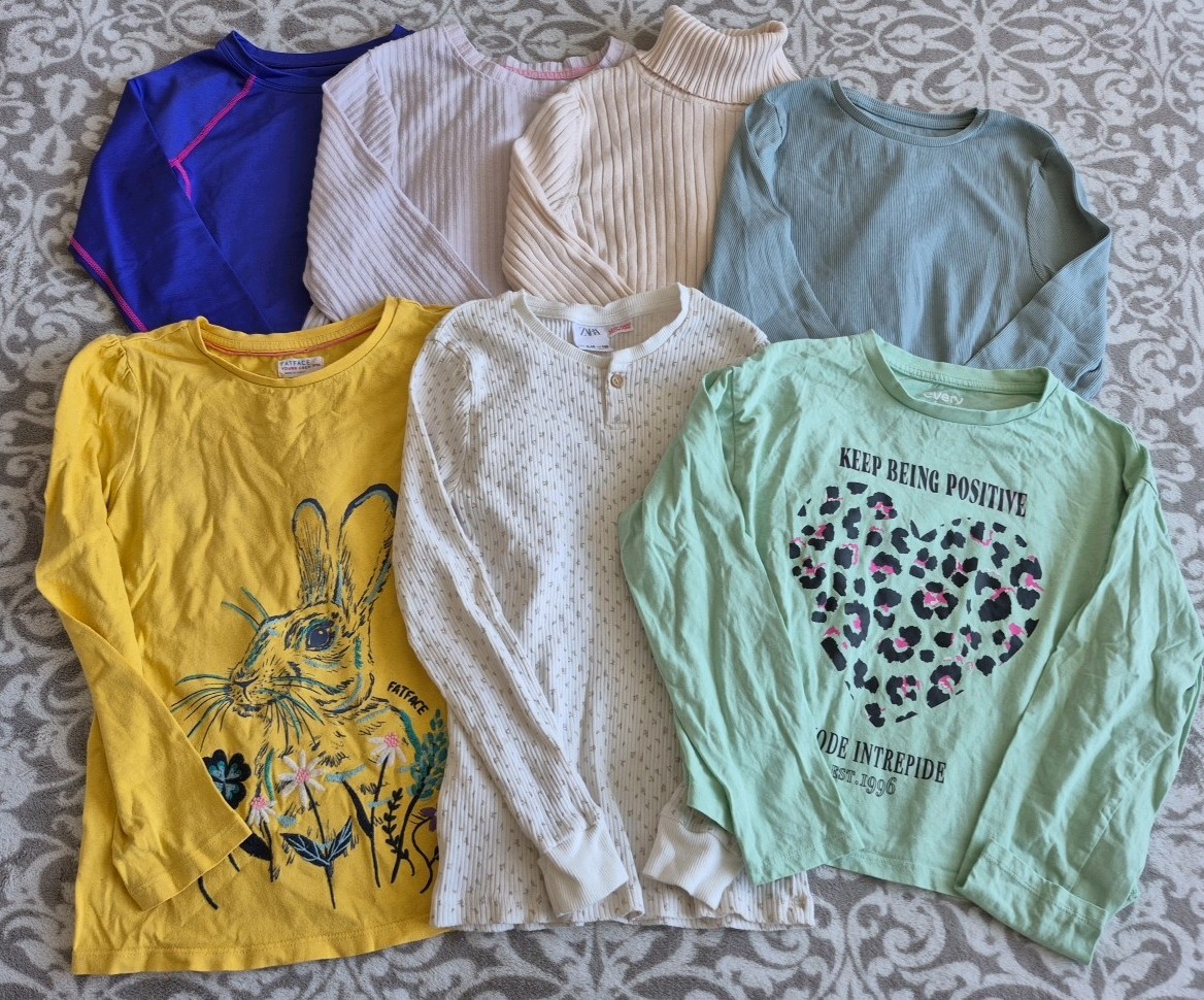 Large Girls Bundle Of Clothes Age 9-10 - Next Primark Tu F&F Zara Etc image 5