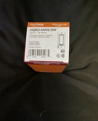 Lutron Homeworks QS HQRD-8ANS SW Wireless 8 Amp Lighting Switch (PRICE FOR EACH)