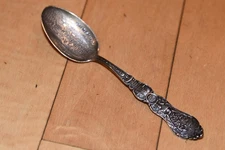 Shasta Springs California 1849 Sterling Souvenir Spoon  24.2 grams