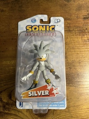 Sonic The Hedgehog Silver Action Figure 3 Inch Jazwares