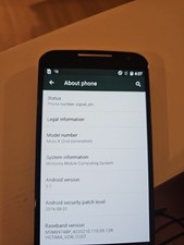 Motorola Moto x 2nd Generation 16 GB Black Unlocked 