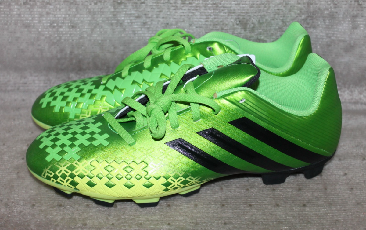 Adidas Mens Rare Predator LZ TRX FG Q21649 Green Soccer Cleats