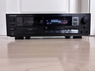Pioneer CT 443 Stereo Kassettendeck – voll funktionsfähig