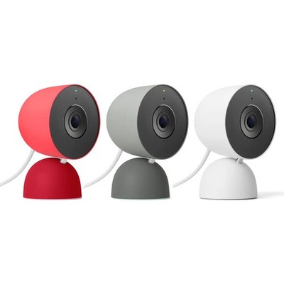 Google Nest Cam Indoor (Wired, 3rd Gen) Security Camera with 2K Video and Gemini