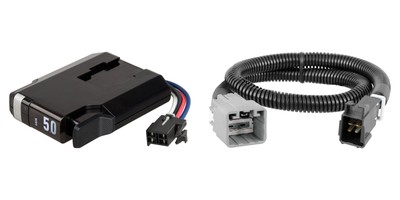 CURT Triflex Next Trailer Brake Controller & Vehicle Wiring Harness 51146 51527