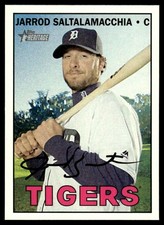 Jarrod Saltalamacchia 2016 Topps Heritage #610 Detroit Tigers 25342 Baseball