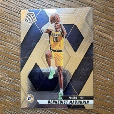 2024-25 Panini Mosaic Bennedict Mathurin #154 Indiana Pacers NBA Basketball
