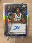 2025-26 Topps Chrome Joan Beringer Auto Refractor Rookie Card