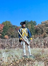 W.Britain 16187 French Royal Deux-Pont Sergeant, 1781  Britains 