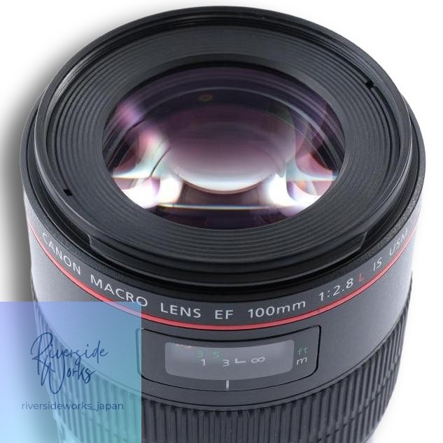 Canon EF100mm F2.8L Macro IS USM Lens Used Full-Frame Compatible