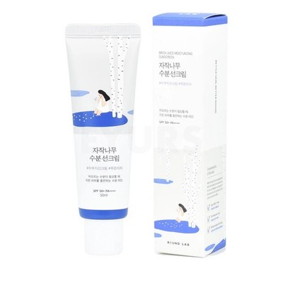 Round Lab Birch Juice Moisturizing Sunscreen SPF 50+ PA++++ (50ml) EXP 10/2026