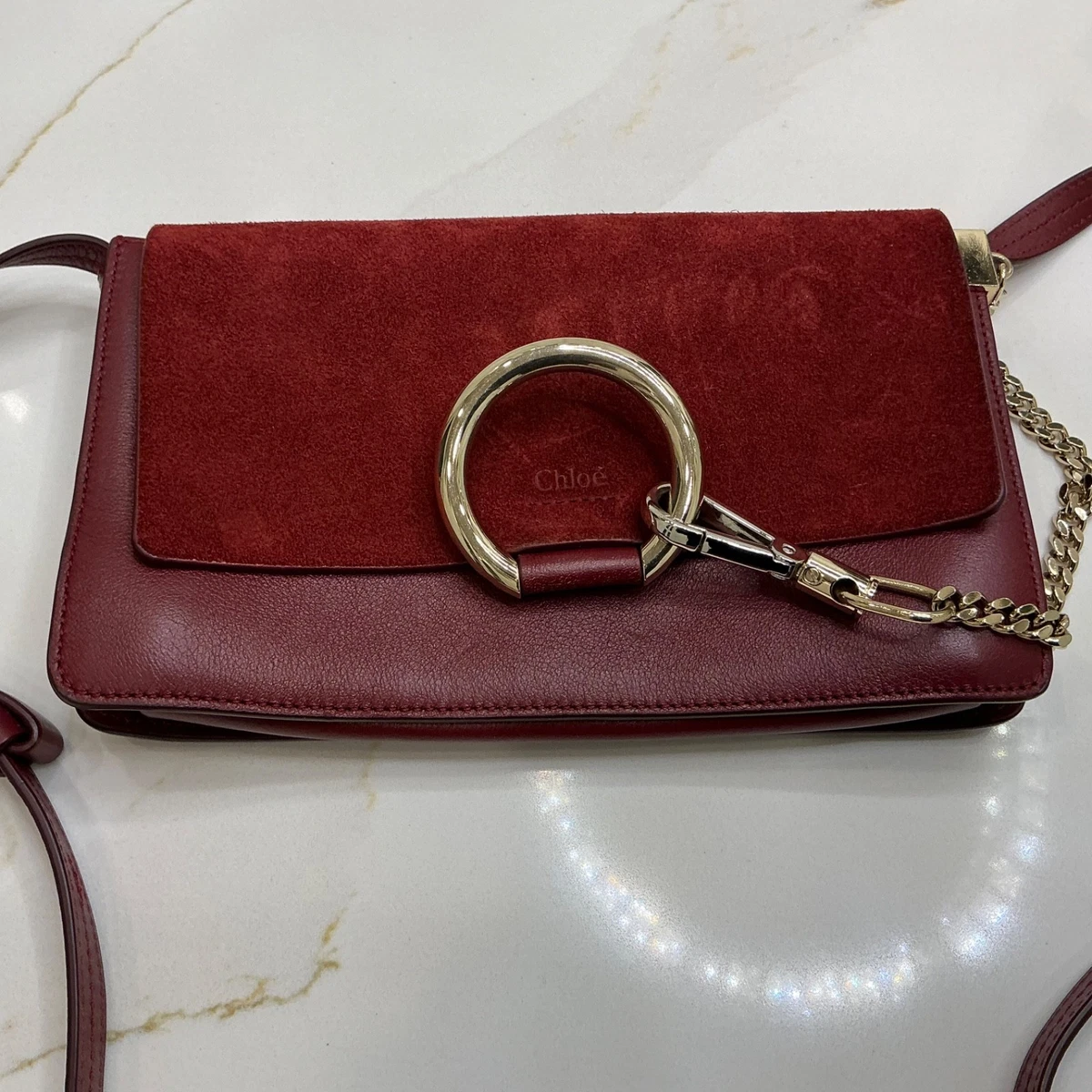 Chlo Faye 小号皮革包和女士手提包| eBay