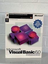 Microsoft Visual Basic 6.0 Professional Edition Windows Software Complete CD Key