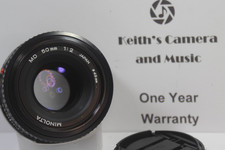 1yr WARRANTY minty late model Minolta MD MC 50mm f2 Prime Lens for X-700 SRT ETC