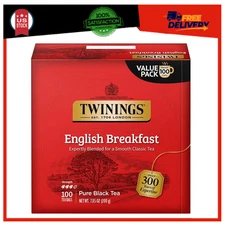 Twinings Decaffeinated English Breakfast Black Tea Bags 10 100 Pack 1 Black Tea