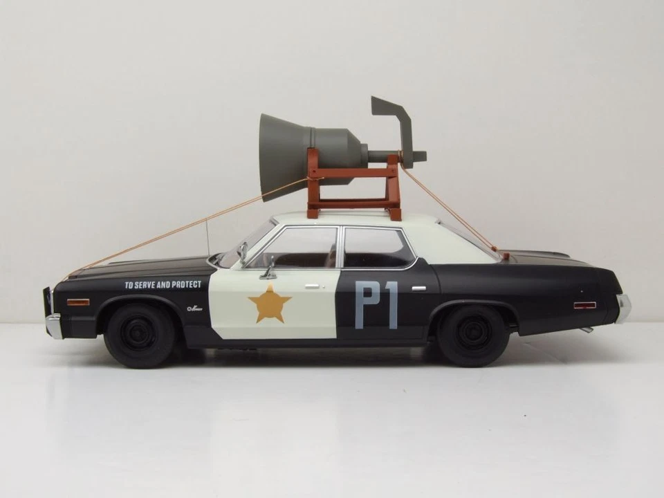 Dodge Monaco Blues Mobile Look-a-Like 1974 Con Altoparlante Modellino 1:18 Kk - Immagine 3 di 4