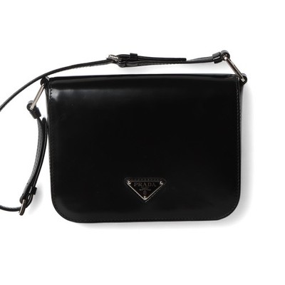 Prada Triangular Logo Brushed Leather Shoulder Bag 1BD308/32195-2 75363904