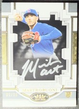 2023 Topps Tier One Silver Auto /10 Miles Mastrobuoni #BOA-MM Chicago Cubs
